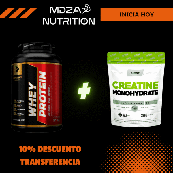18 Combo Proteína Body Advance2lb + Creatina Star 300g