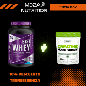 Combo Xtrength Best Whey 2lb + Creatina STAR