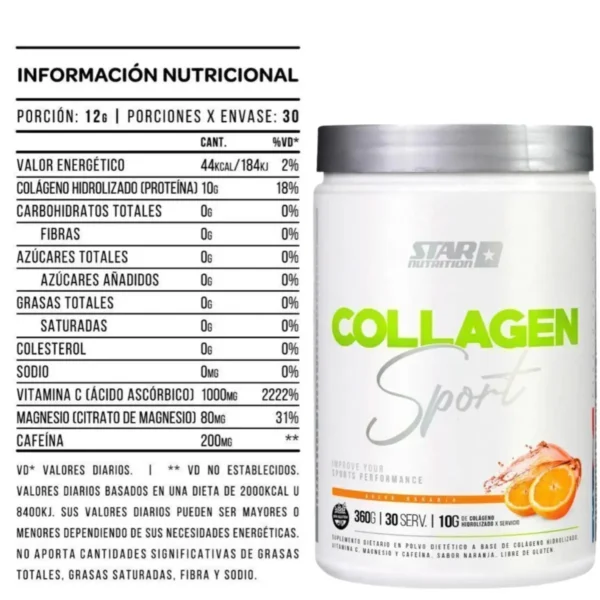 2X Colágeno STAR SPORT